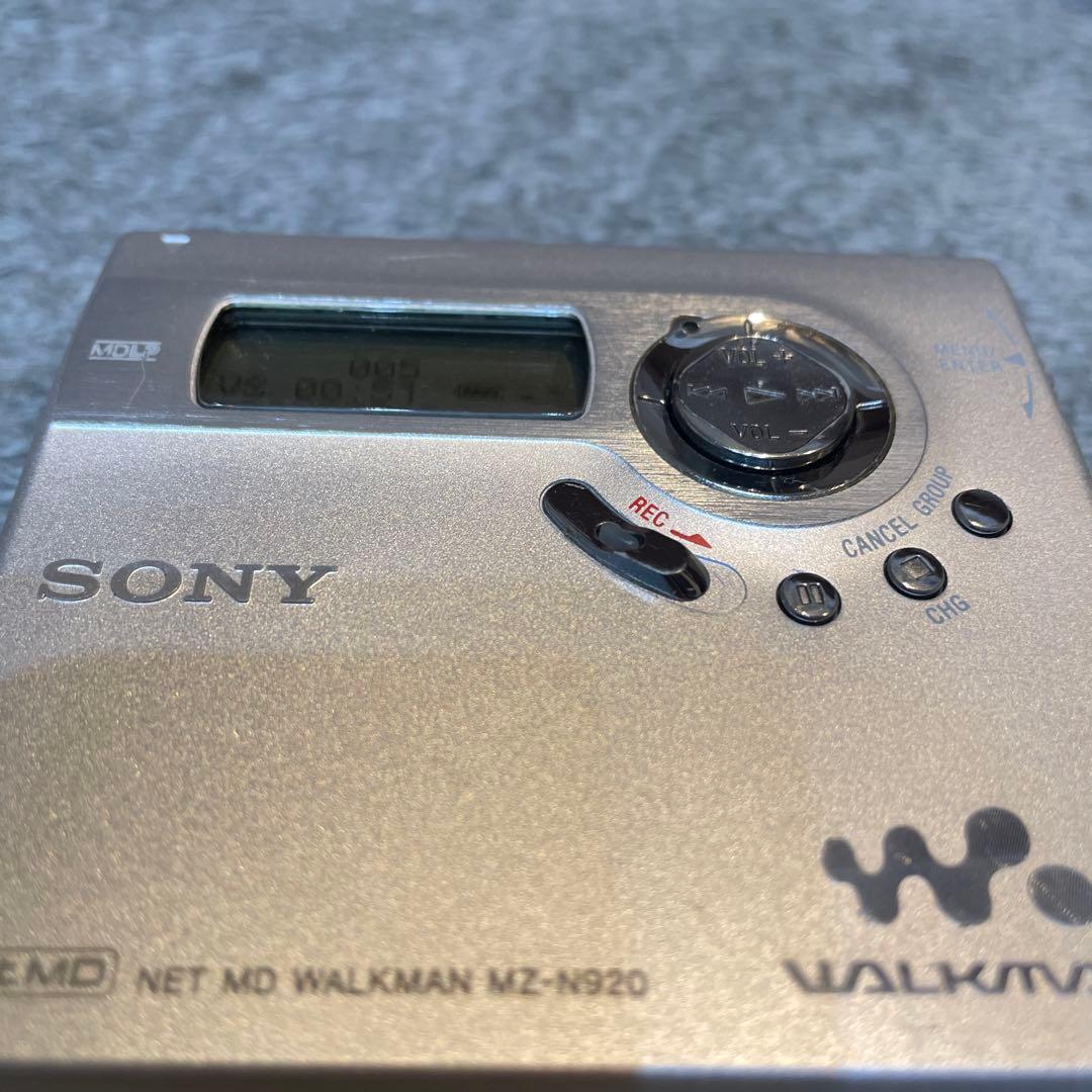SONY MDウォークマン　MZ-N920