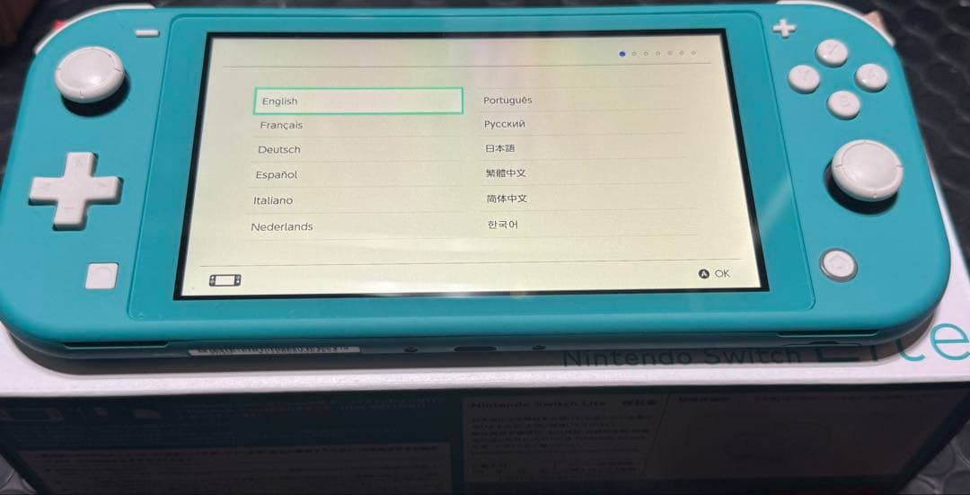 Switch L ite Switch lite 中古　美品　ターコイズ