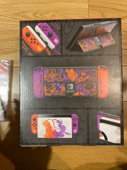 Switch スカーレット・バイオレットエディション＋ソフト付き(スカーレット)