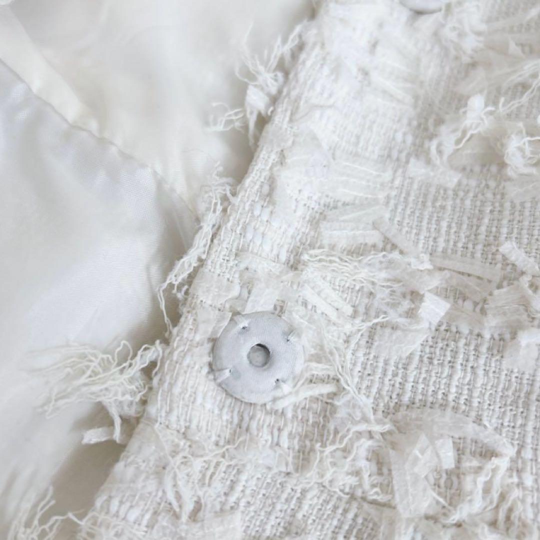 kichocoさま❤️カデュネ ペプラムジレ リボンヤーン 大草直子さん着用