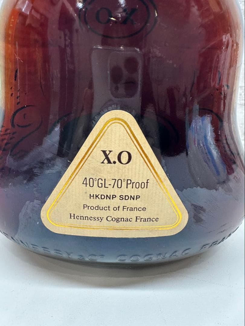 コニャック　ヘネシーXO 金キャップ　700ml 未開封