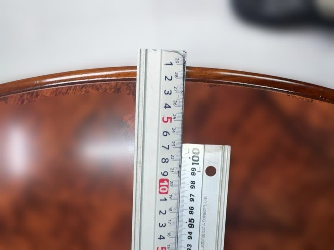 大型　ちゃぶ台　アンティーク　丸形　09c68