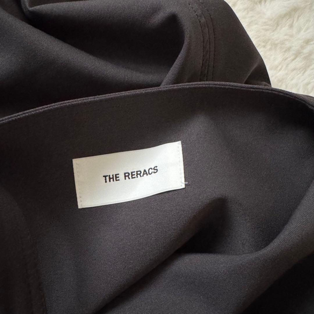 THE RERACS ユナイテッドアローズ別注　エプロンワンピース　ダークグレー