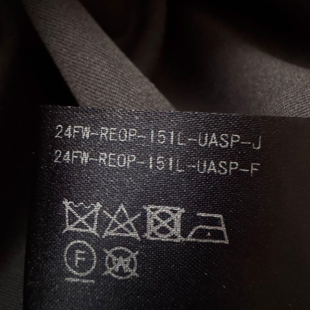 THE RERACS ユナイテッドアローズ別注　エプロンワンピース　ダークグレー