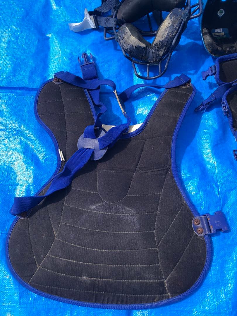 キャッチャー　防具　軟式用　セット(大人用)