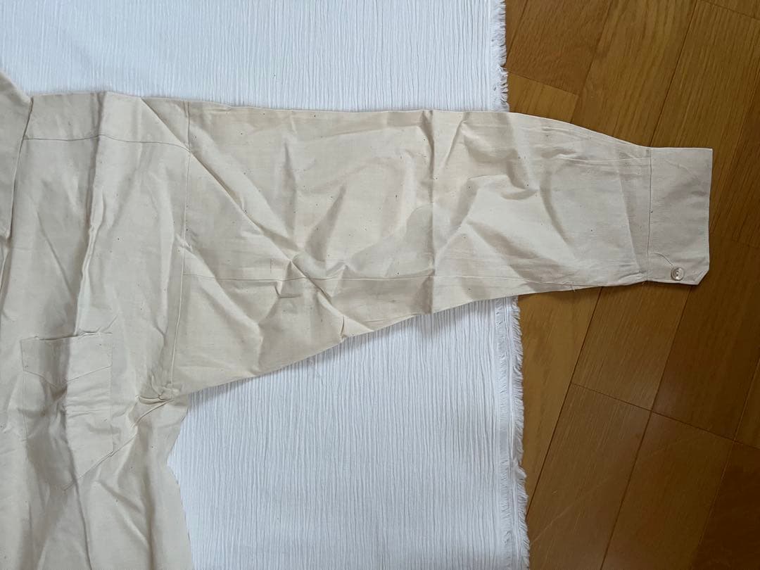 明治 大正 昭和初期 戦前 戦中 戦後 国民服 襟付木綿シャツ 作業着 貝釦