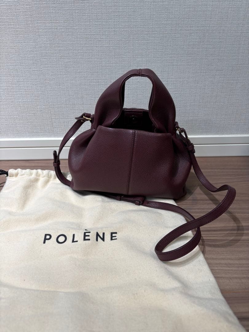 POLÈNE バーガンディ Numéro Neuf Mini