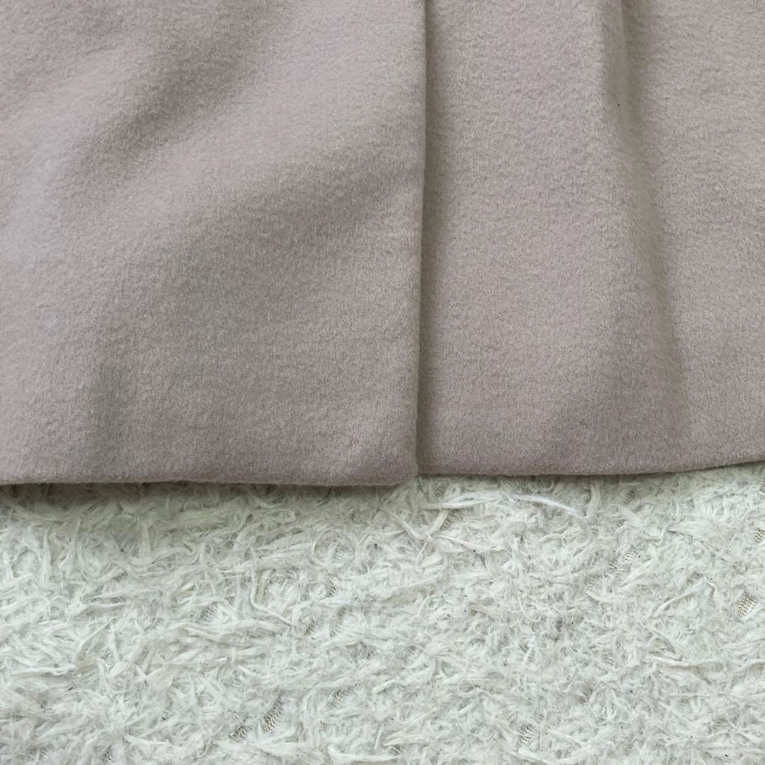 Syiblla ウールコート ピンクベージュ M オフィス キレイめ 上品