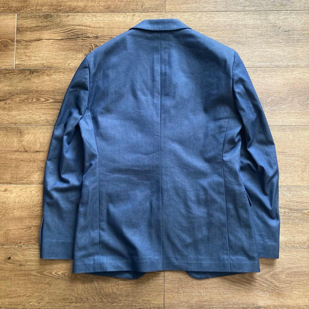 美品 ビームスハート ストレッチデニム3ピース セットアップスーツ L/XL