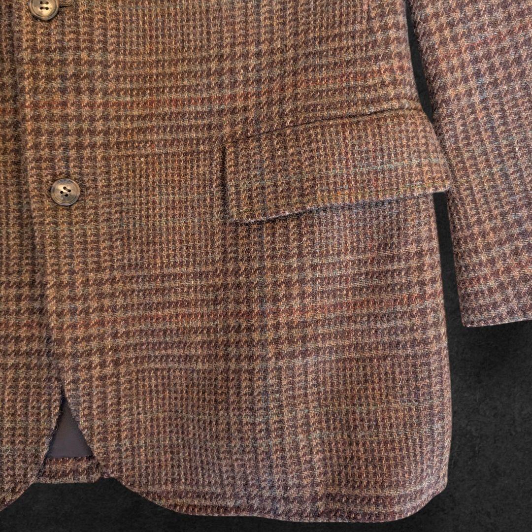 ブルックスブラザーズ テーラードジャケット グレンチェック柄 L