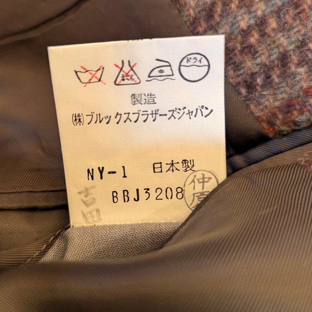 ブルックスブラザーズ テーラードジャケット グレンチェック柄 L