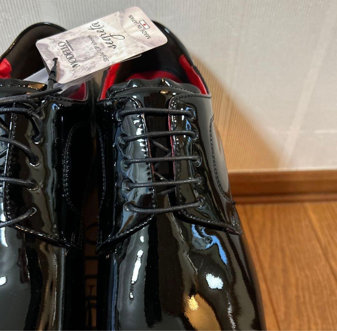 新品マドラスモデロビジネスシューズ25.5本革本皮靴革靴シークレット