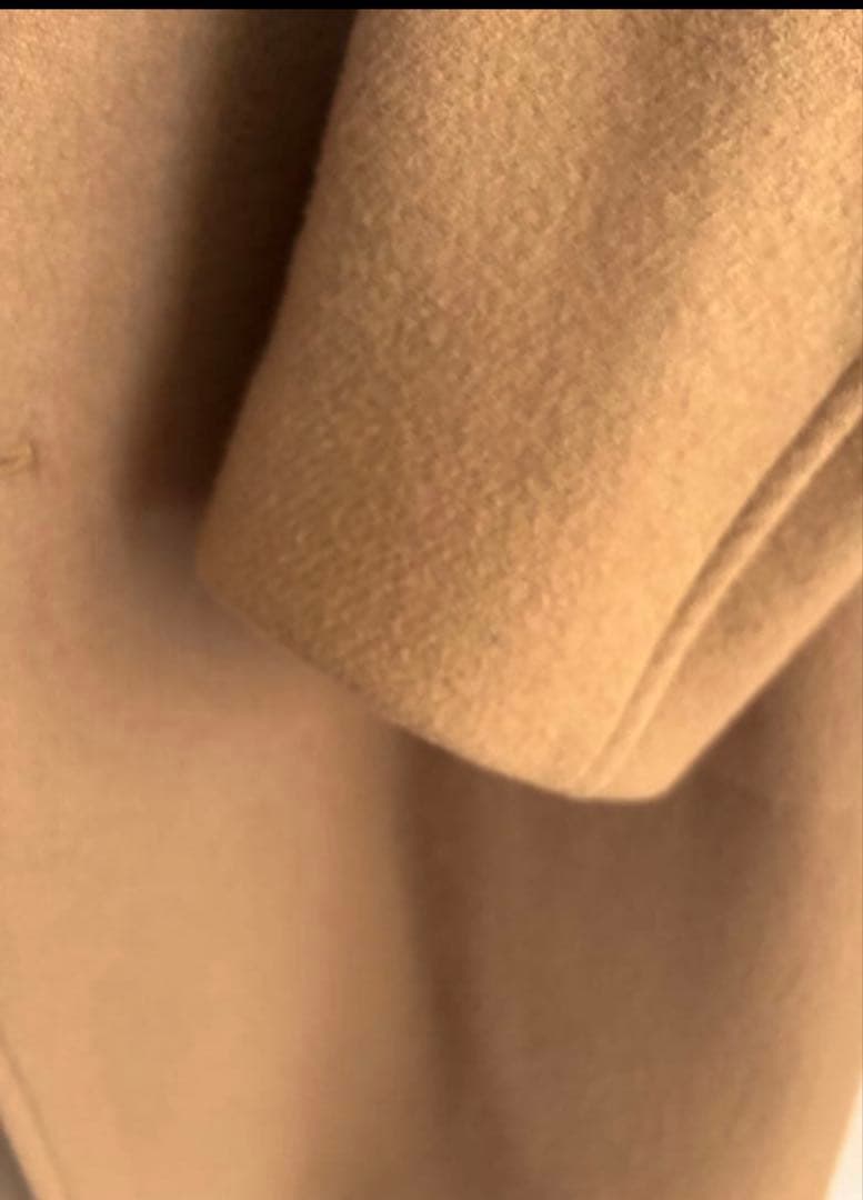 PUBLIC TOKYO ダブルブレスト チェスターコート S140メルトン