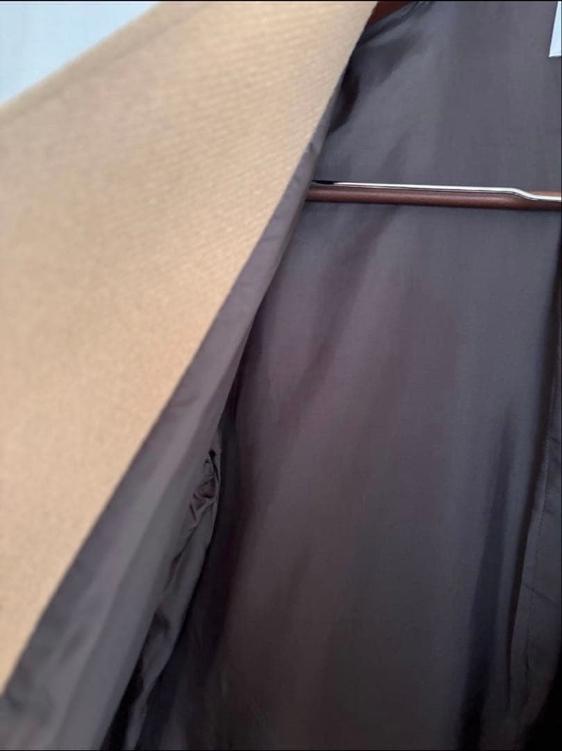 PUBLIC TOKYO ダブルブレスト チェスターコート S140メルトン