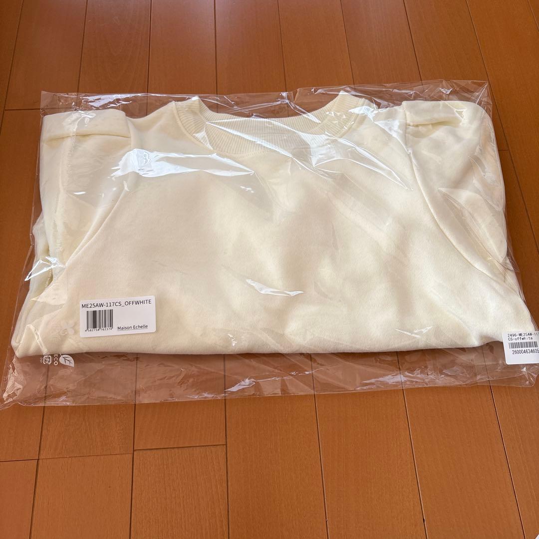 メゾンエシェル　コンパクトコットンスウェット【オーガニックコットン】