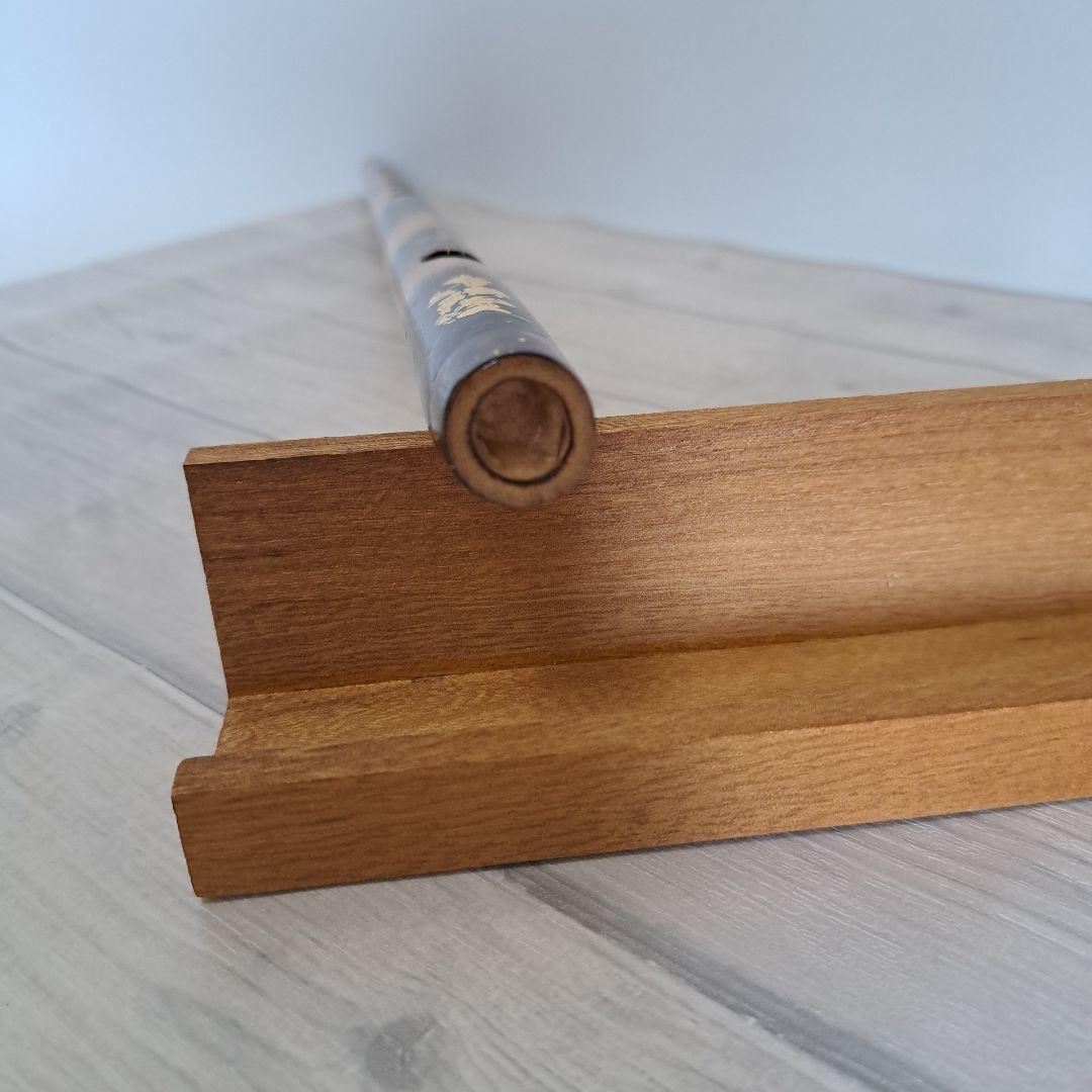 篠笛 古典調 六本調子(七穴)　 金箔装飾付き 竹製