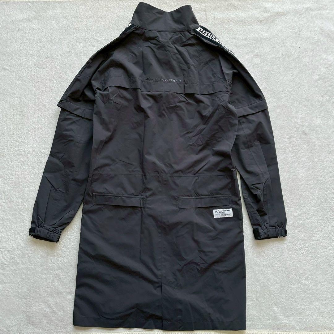 極美品　近年　マスターバニー　2way ロゴ　レインワンピース　フットカバー