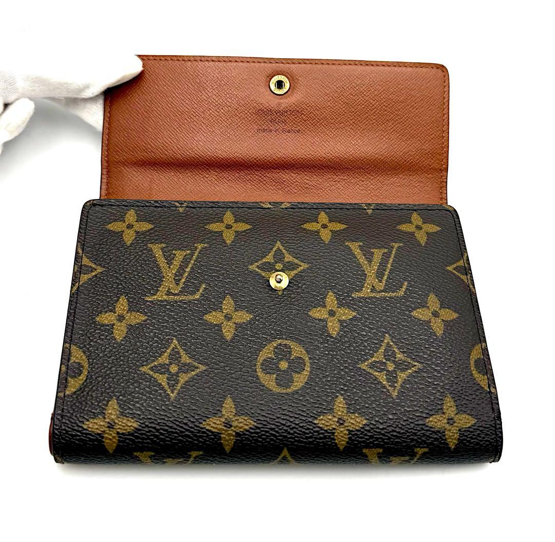 ルイヴィトン ポルト トレゾール エテュイ パピエ モノグラム