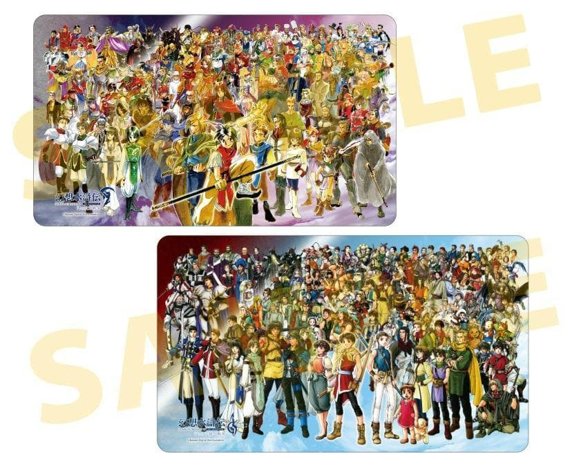 【未使用】幻想水滸伝 I&II アニメイト限定セット プレイマット2枚セット