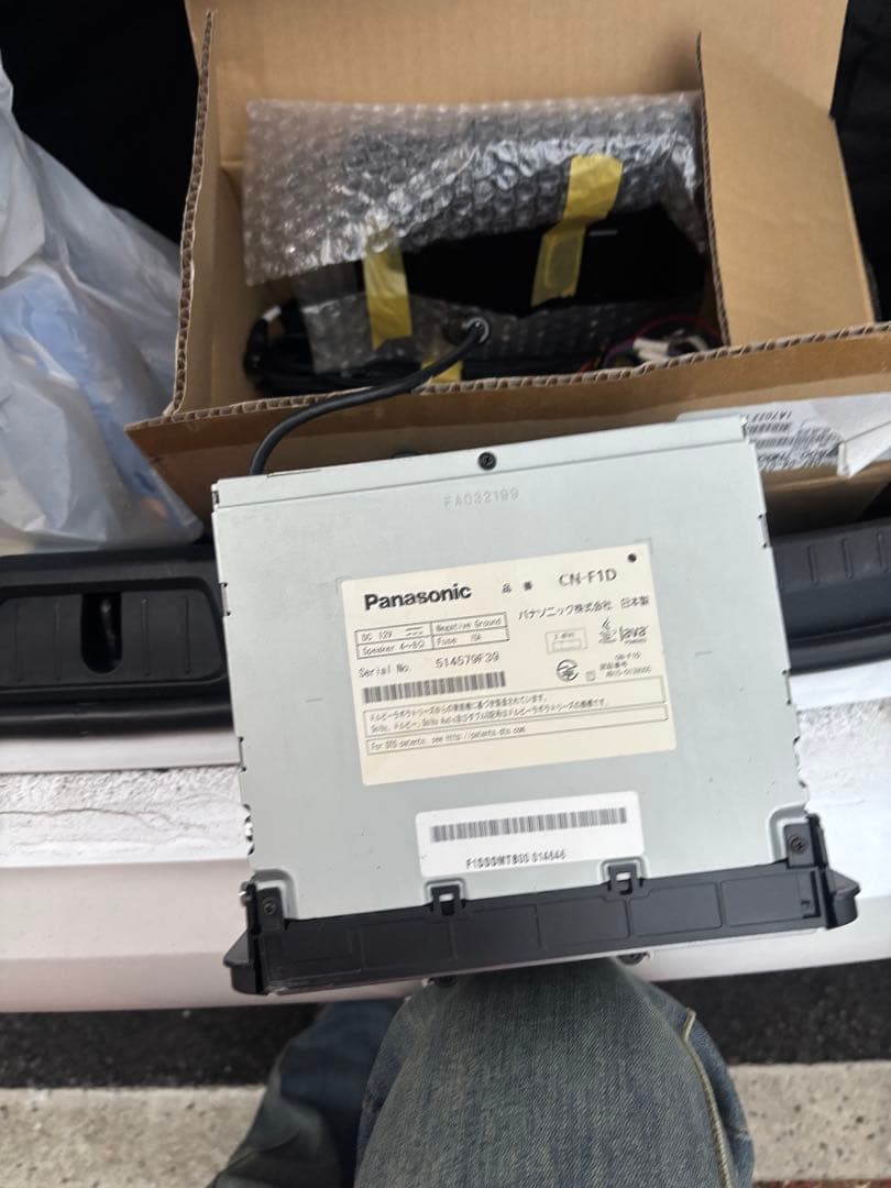 Panasonic CN-F1D カーナビゲーションシステム　ストラーダ