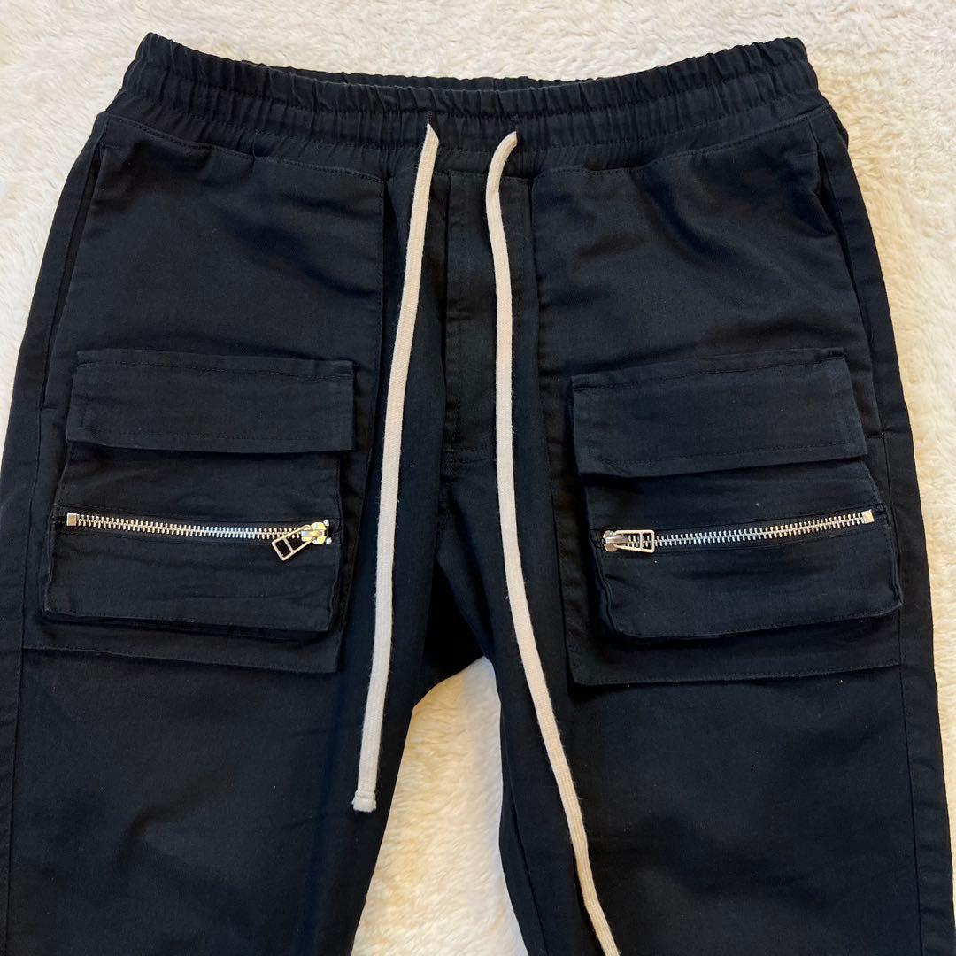 【美品】DANKE SCHÖN ダンケシェーン 23AW カーゴ L 裾ジップ