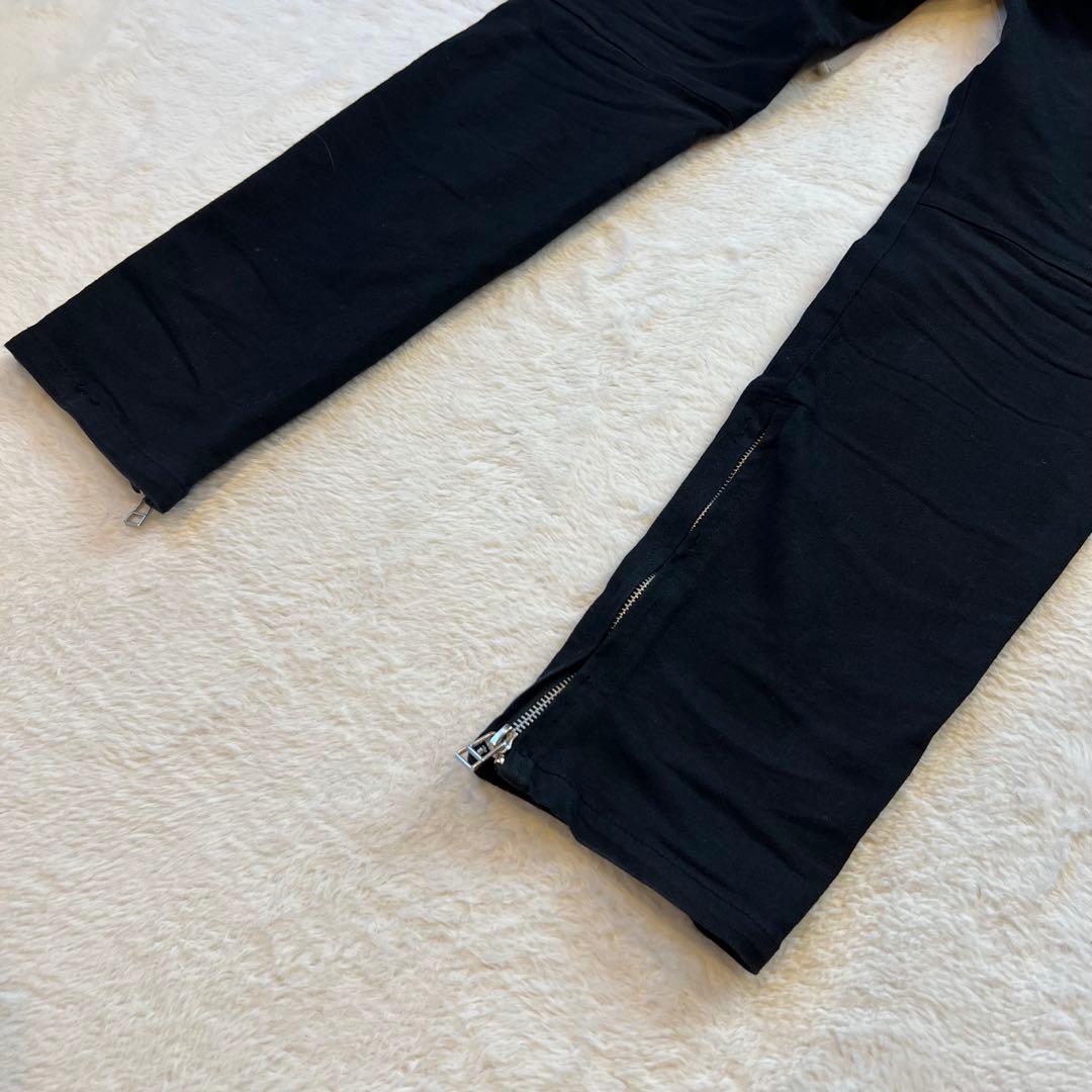 【美品】DANKE SCHÖN ダンケシェーン 23AW カーゴ L 裾ジップ