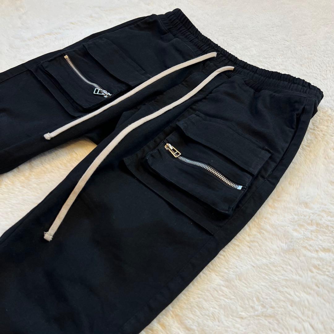 【美品】DANKE SCHÖN ダンケシェーン 23AW カーゴ L 裾ジップ