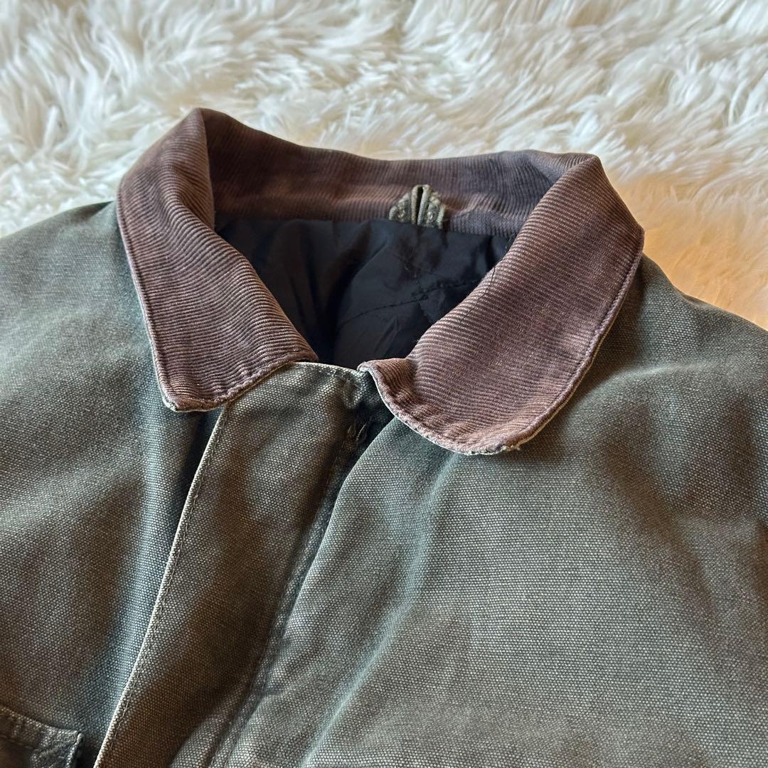 Carhartt トラディショナルコート ダック地 L相当 カーキ オリーブ