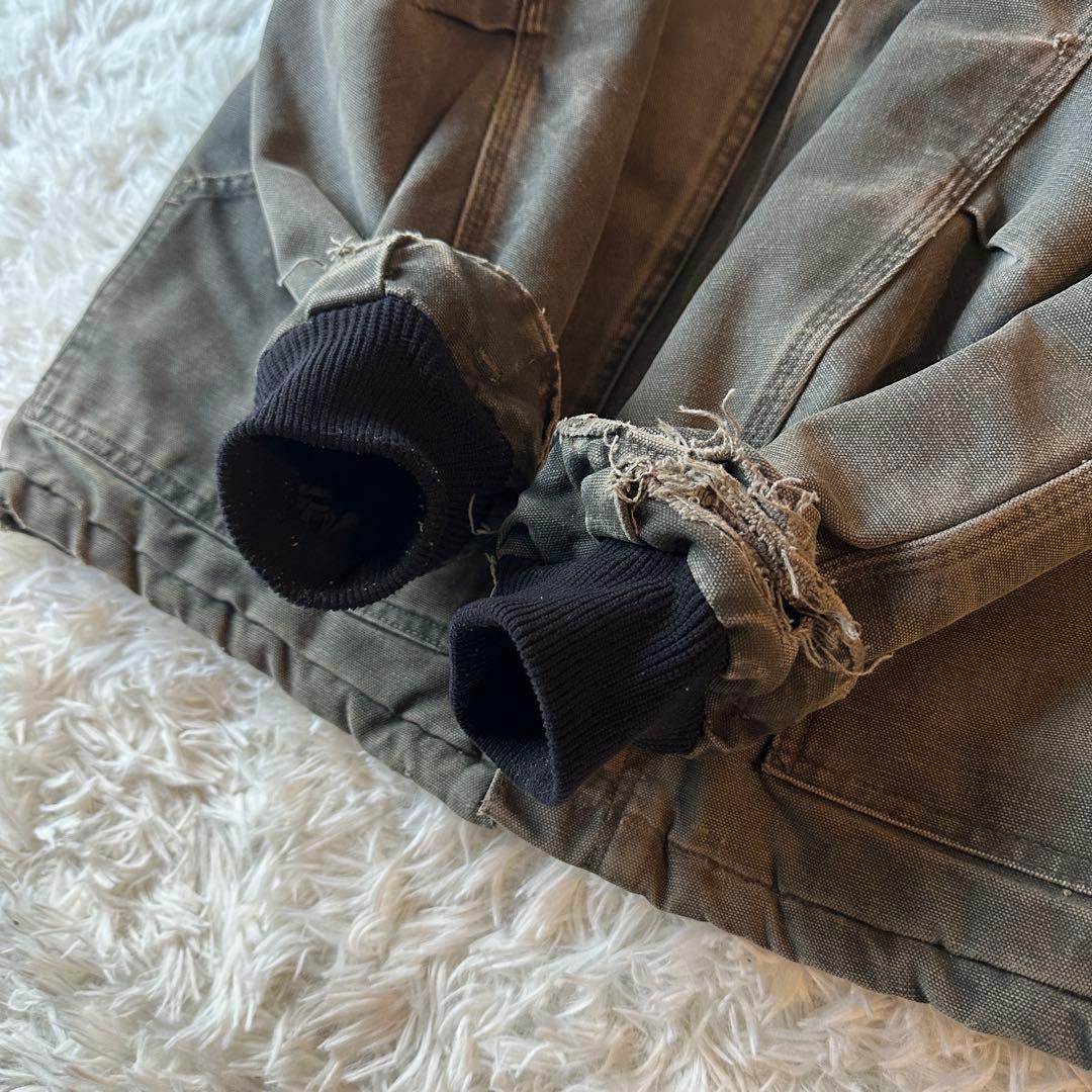 Carhartt トラディショナルコート ダック地 L相当 カーキ オリーブ