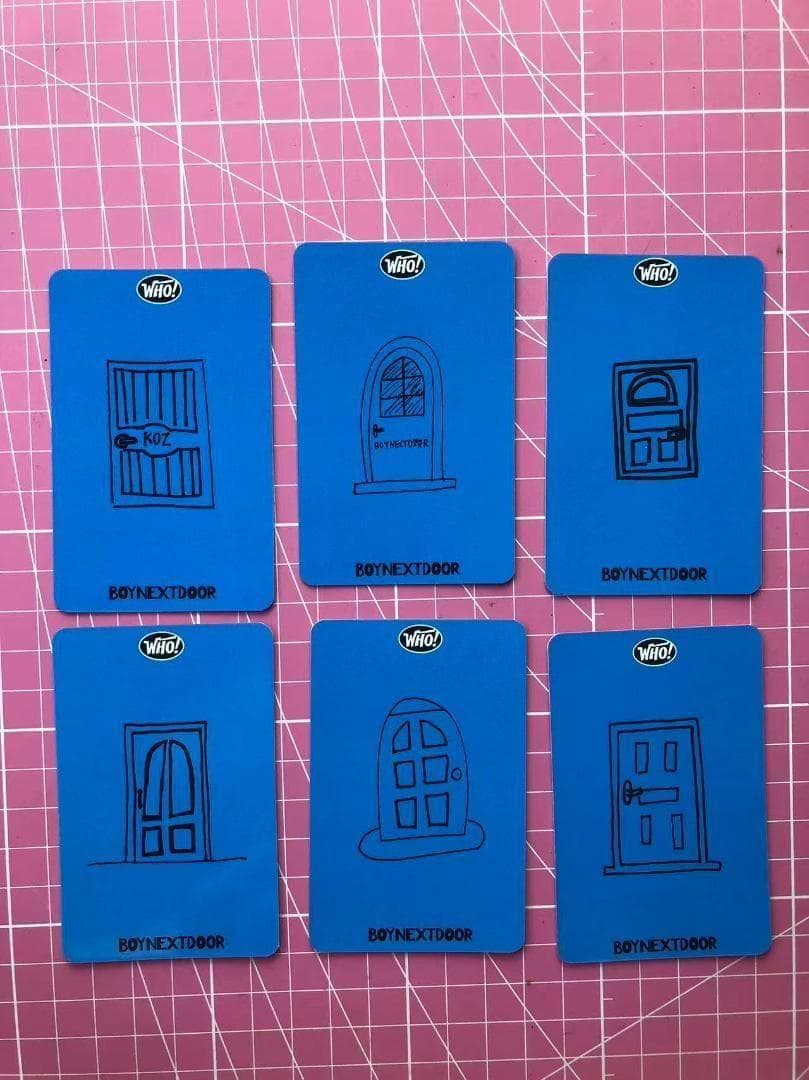 BOYNEXTDOOR WHO! サノク 事前収録 トレカ 6枚