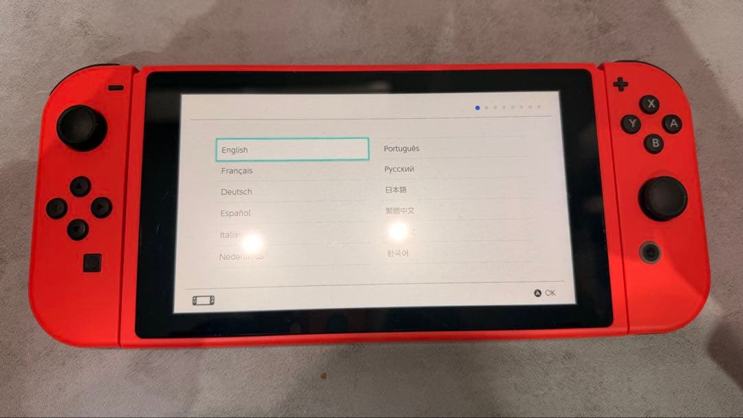 任天堂 Nintendo Switch マリオレッド×ブルー セット