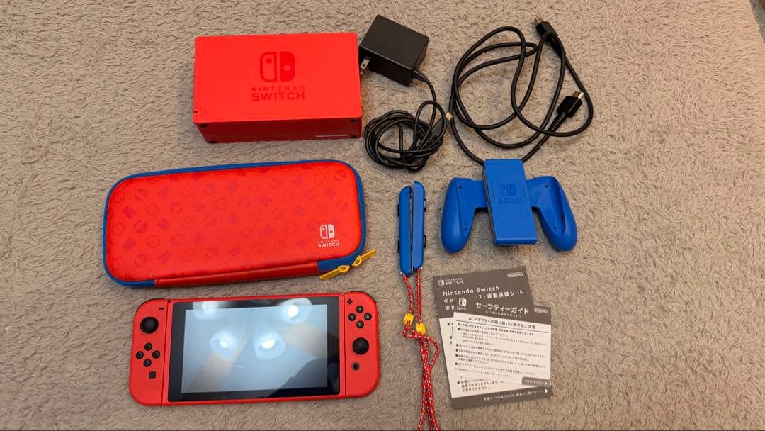 任天堂 Nintendo Switch マリオレッド×ブルー セット