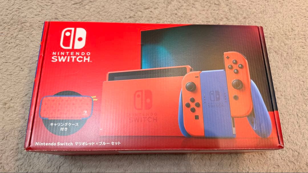 任天堂 Nintendo Switch マリオレッド×ブルー セット