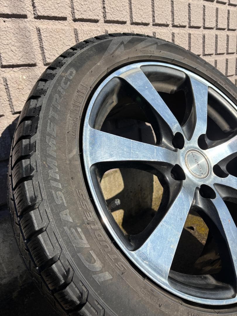 ROZEST 17インチアルミホイール 4本セット　オデッセイRB3/4