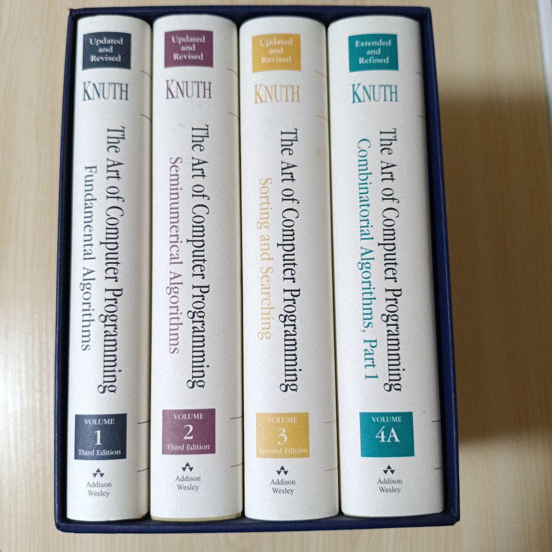 コンピュータ・IT Art of Computer Programming1-4A BoxedSet