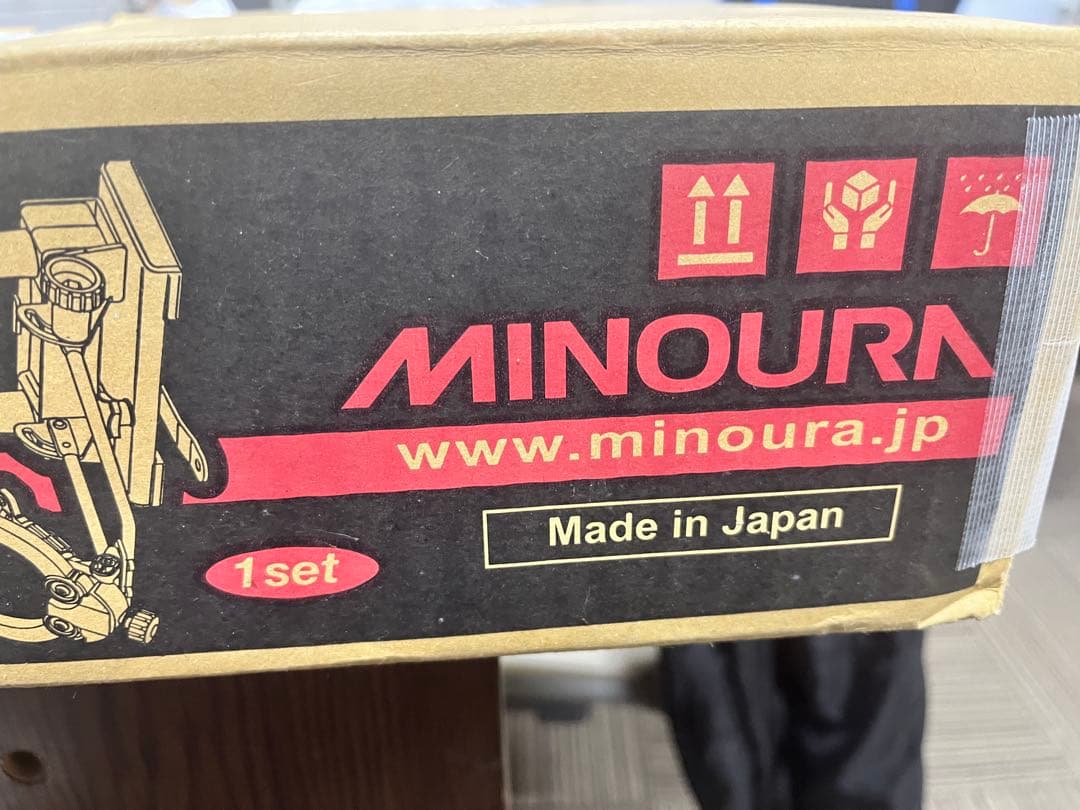 ミノウラ　振れ取り台とセンターゲージのセット