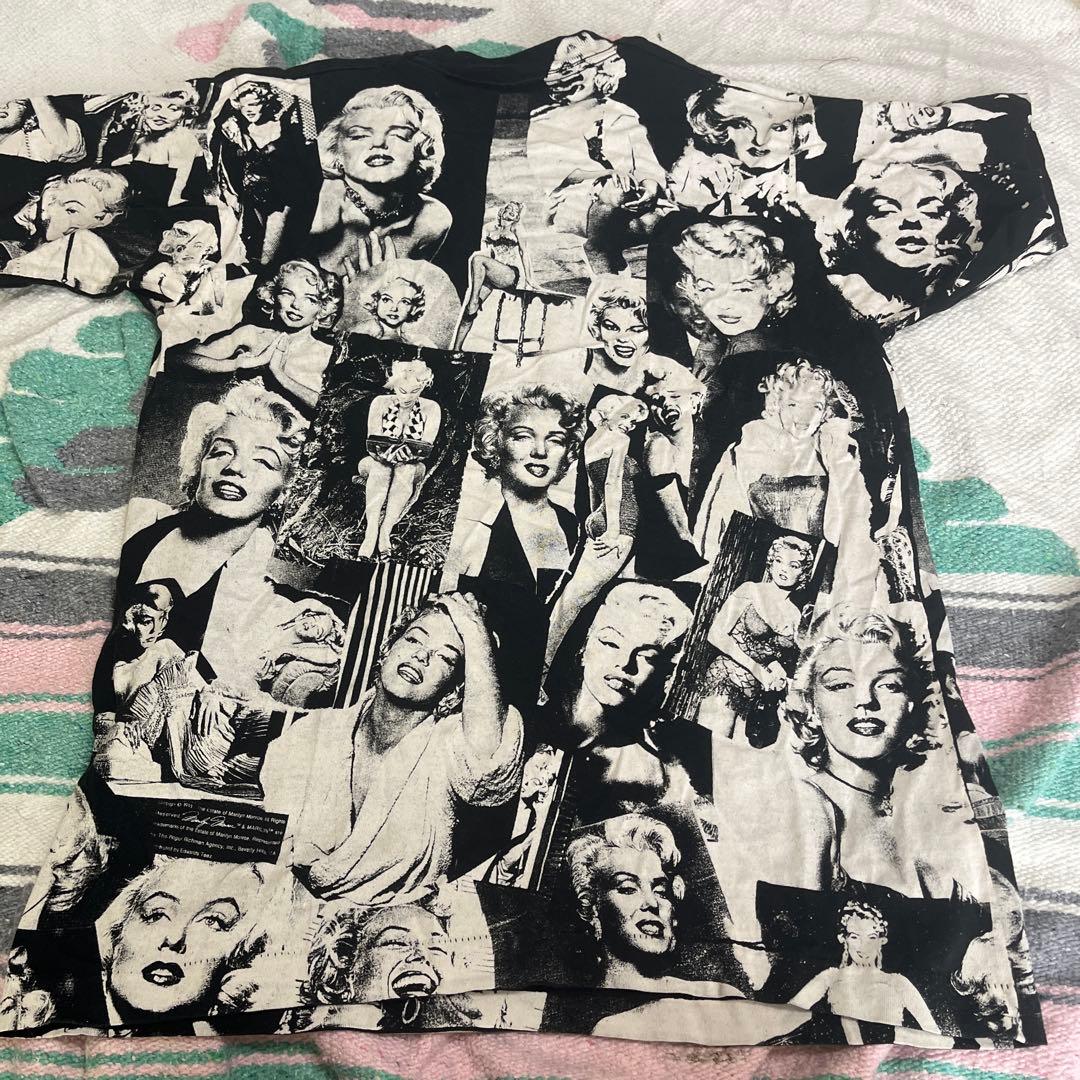 マリリンモンロー　tシャツ 総柄　90s ヴィンテージ