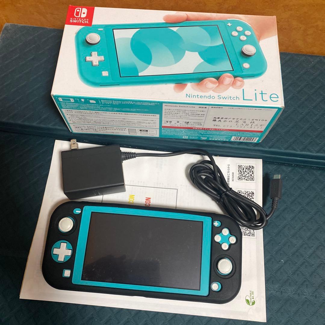 Switch lite （本体、充電器、箱付き）