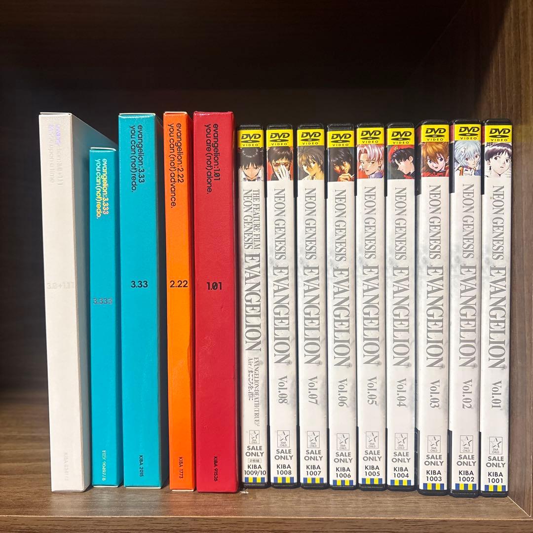 エヴァンゲリオン　DVD 　全巻セット