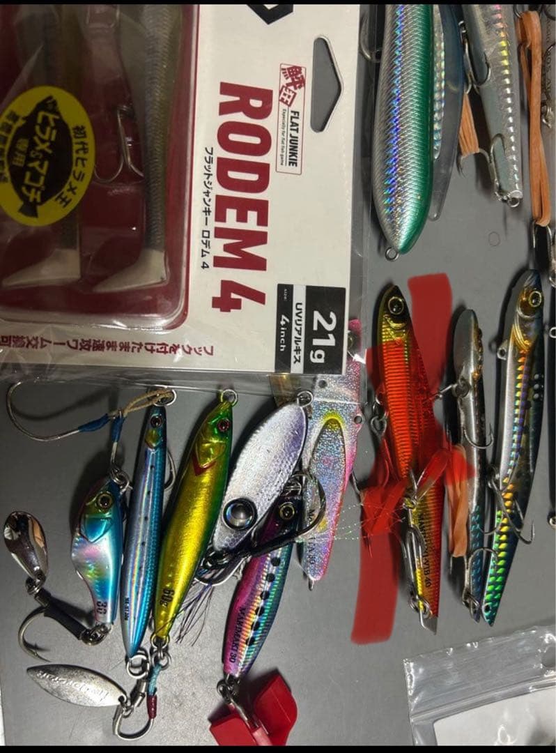 ショアプラッキングルアーセット！早い者勝ち 32個値下げ交渉⭕️