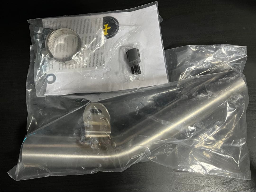 ZX-6R Arrowリンクパイプ(ステンレス)19-25 + O2キャンセラー