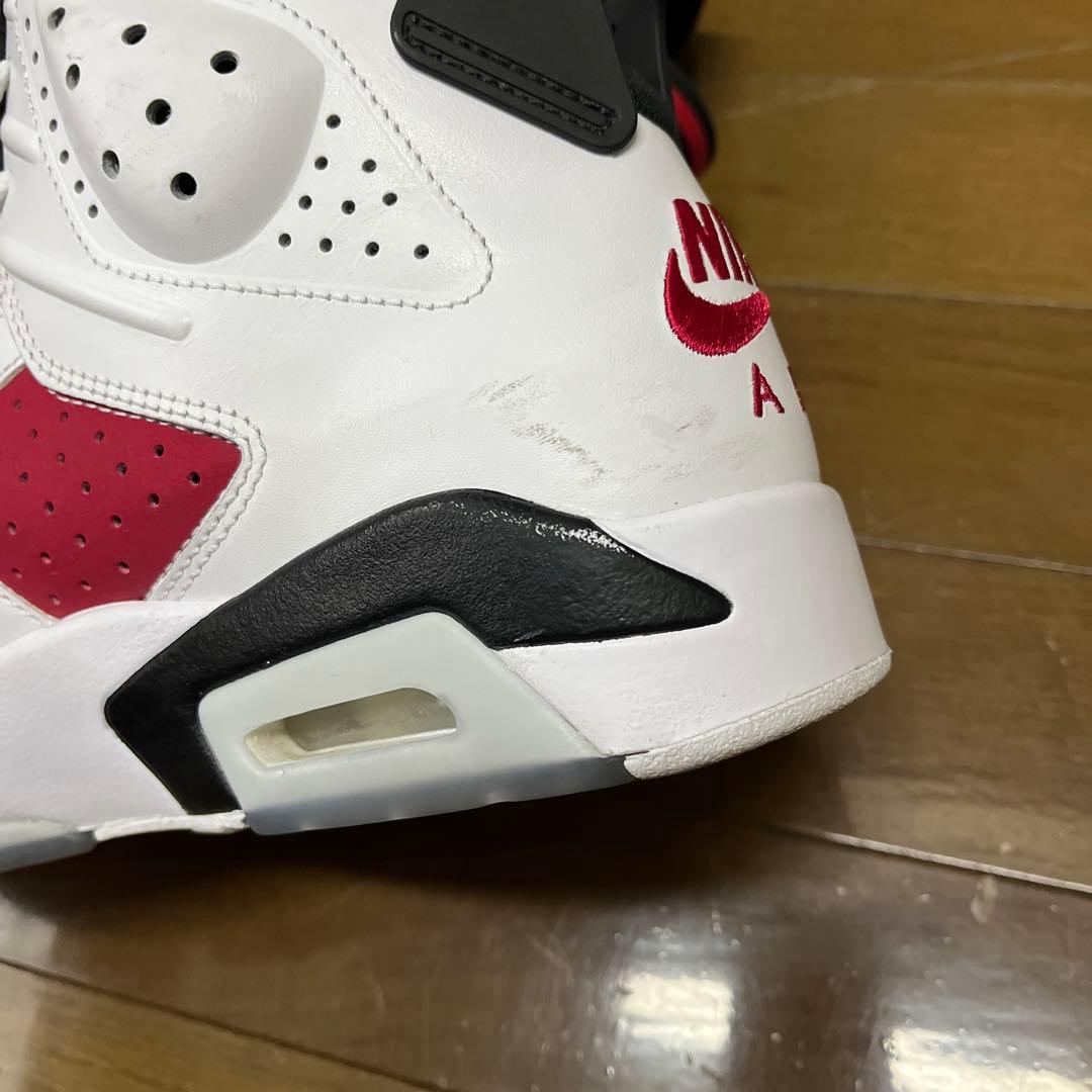 エアジョーダン 6 ホワイト/レッド/ブラック 値下げ依頼受け付けます