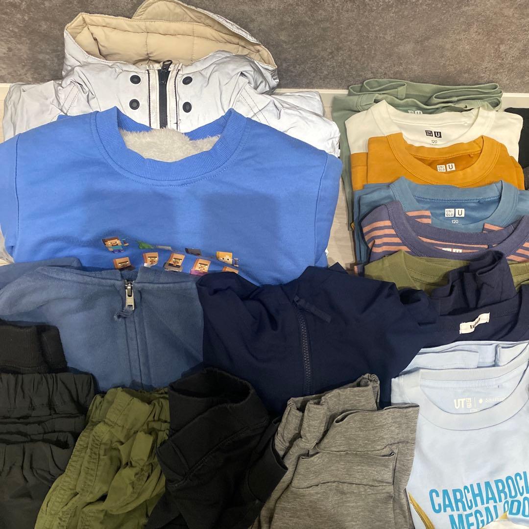 たお！【まとめ売り:130&120】キッズ服 男の子 38+36点セット！