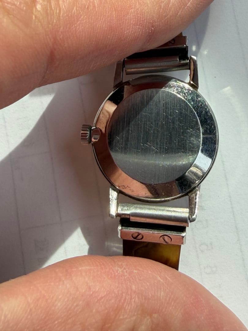 ジャンク　OMEGA 手巻き時計 ステンレススチール