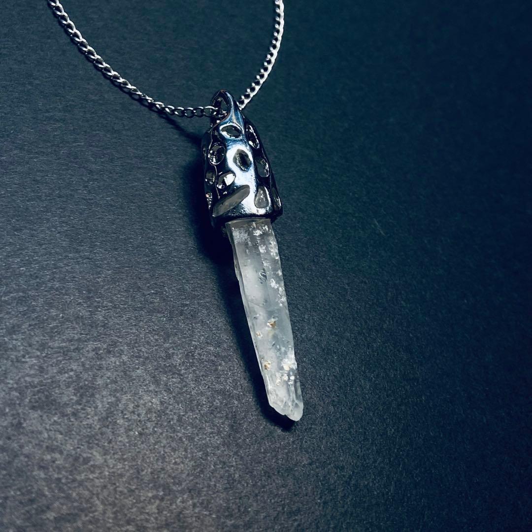 ◆高千穂・天岩戸水晶ペンダントトップ【布都御魂】◆