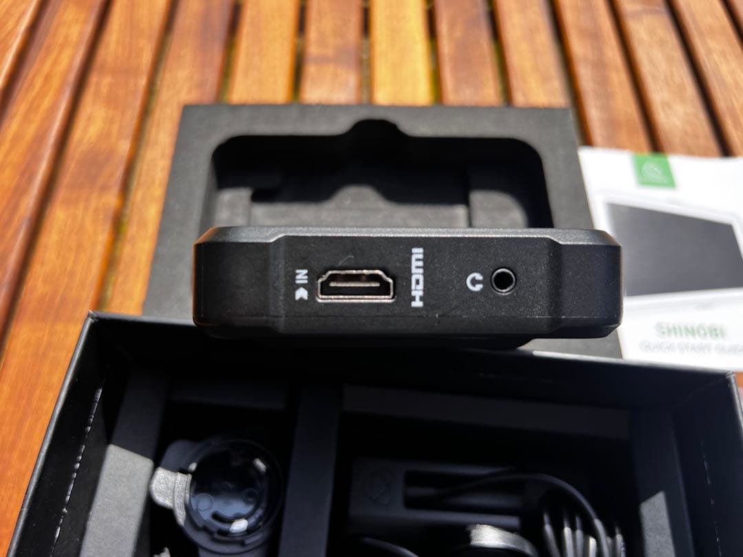 【美品】ATOMOS SHINOBI 5インチ HDMI 4Kモニター