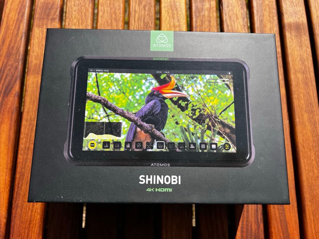 【美品】ATOMOS SHINOBI 5インチ HDMI 4Kモニター
