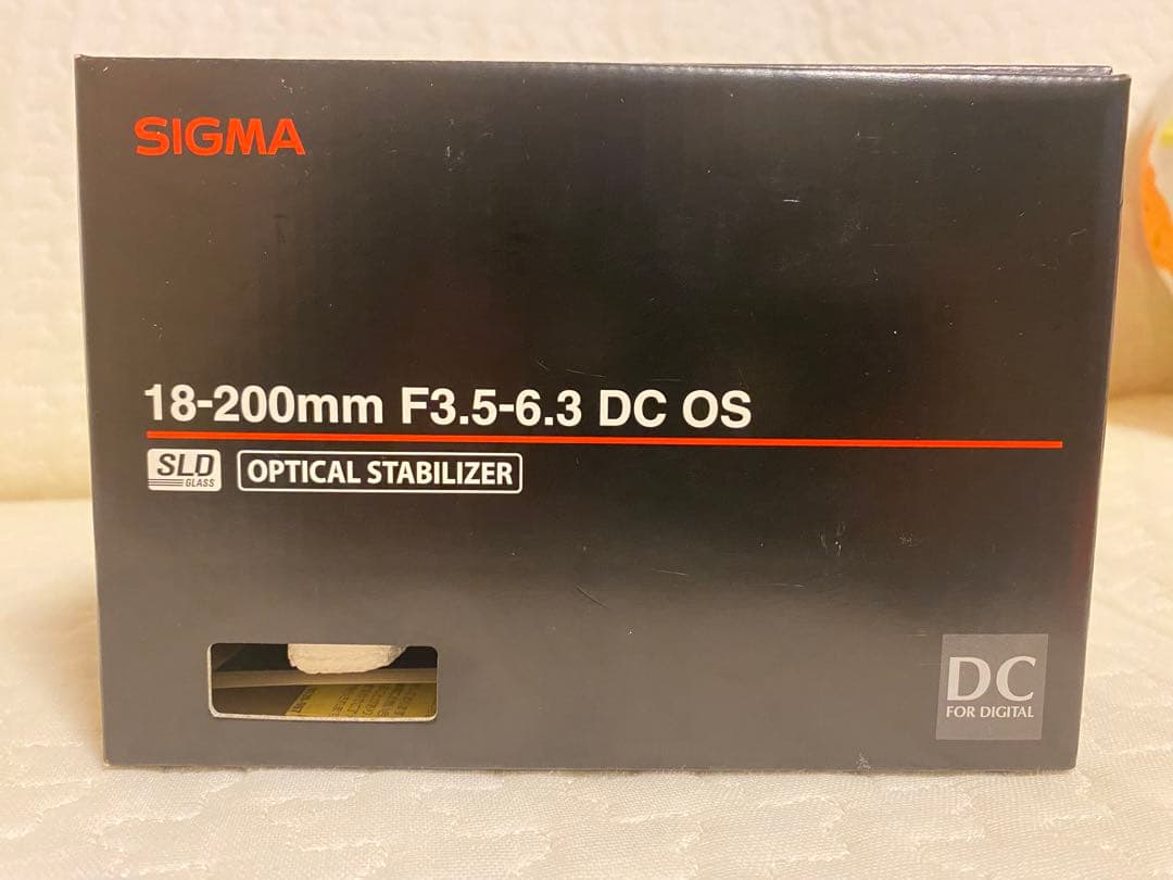レンズ(ズーム) SIGMA 18-200mm 3.5-6.3 DC OS Nikon