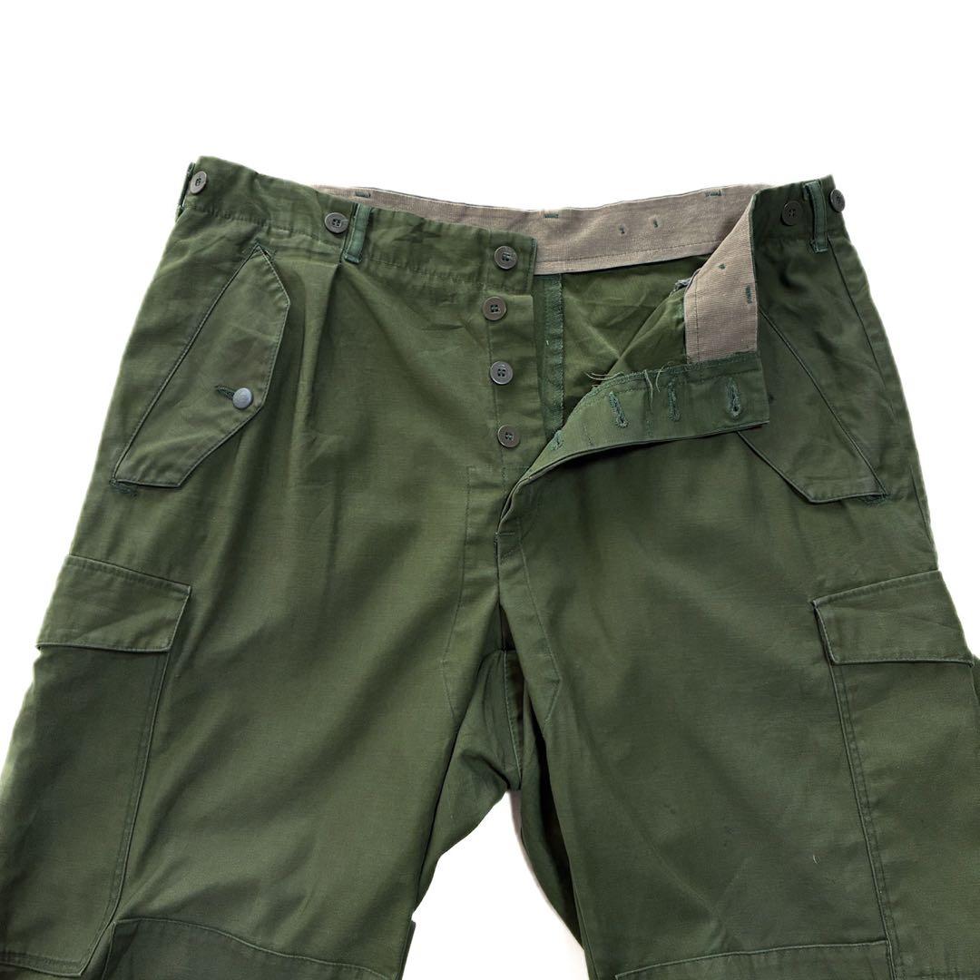 60s スウェーデン軍 M59 ミリタリー カーゴパンツ C54 W38 ユーロ