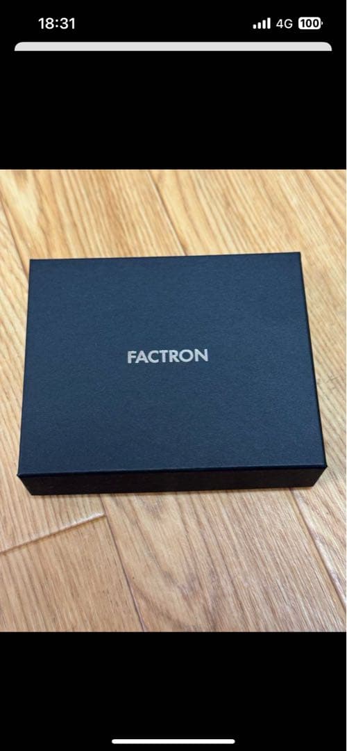 サイラス様用FACTRON メタルウォレットBoxy ミニ OCT（オクタゴン）